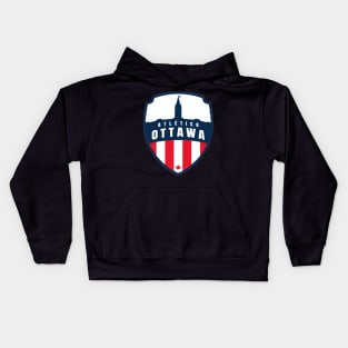 Atletico Ottawa | Soccer Canada Sport Kids Hoodie